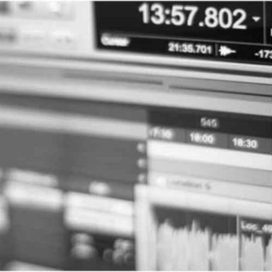 Englischer Sprecher Audio Editor