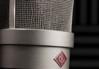 TLM 102 Mikrofon im Studio